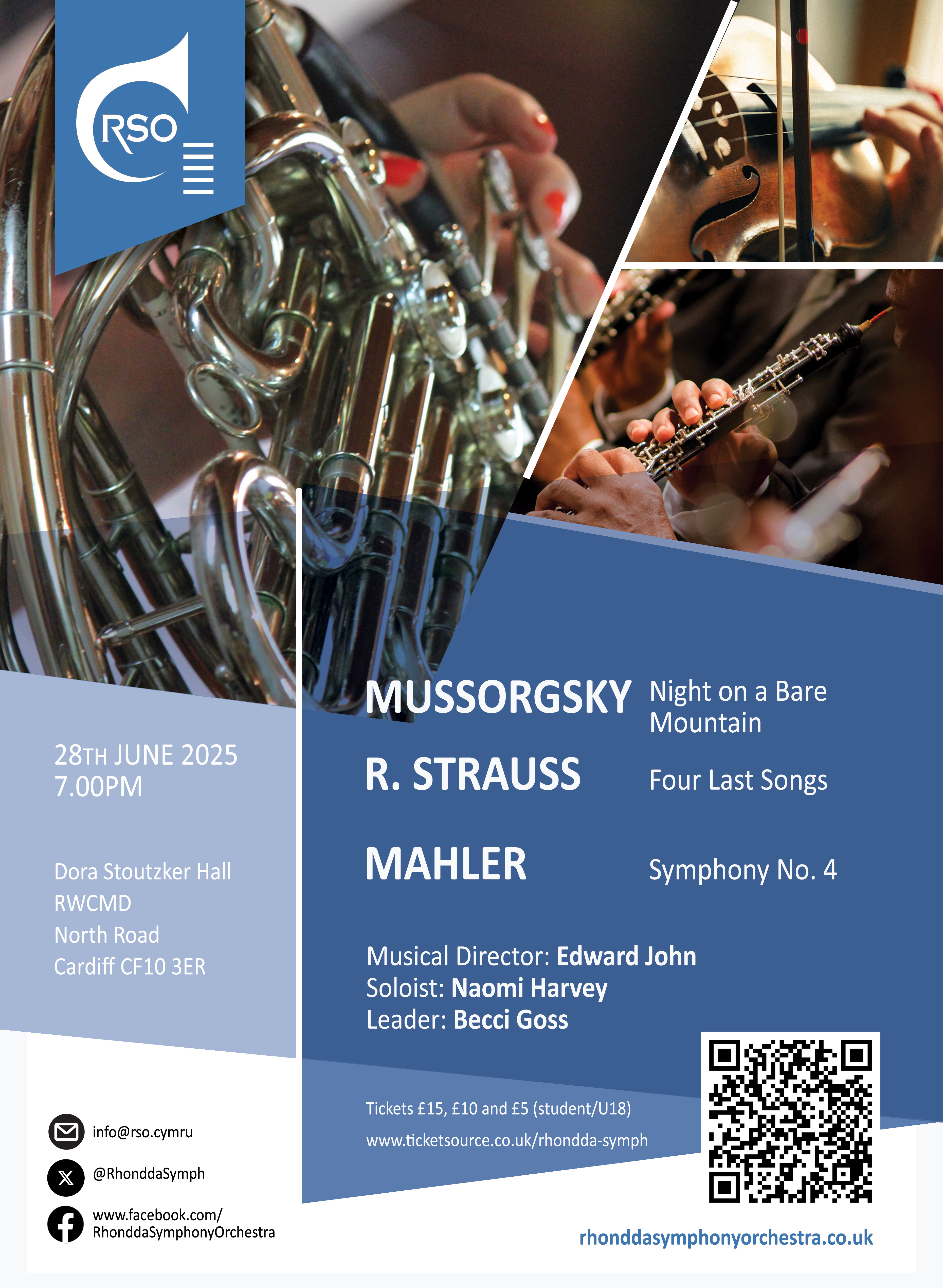 Concert, Dora Stoutzker Hall, RWCMD Cardiff